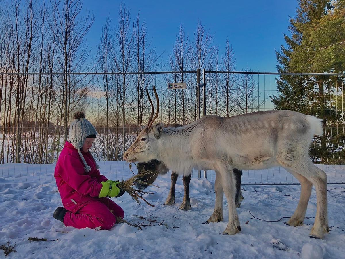 Beautiful Rural Experience With Reindeer Vila Tervola Exterior foto