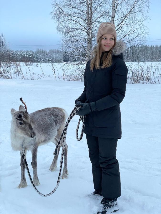 Beautiful Rural Experience With Reindeer Vila Tervola Exterior foto